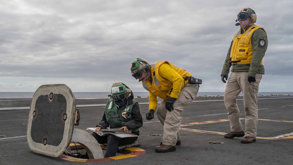 USS Theodore Roosevelt Supports Flight Operations