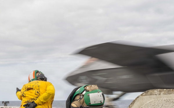 USS Theodore Roosevelt Supports Flight Operations