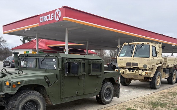 174th Engineer Company responds to Winter Storm Fern