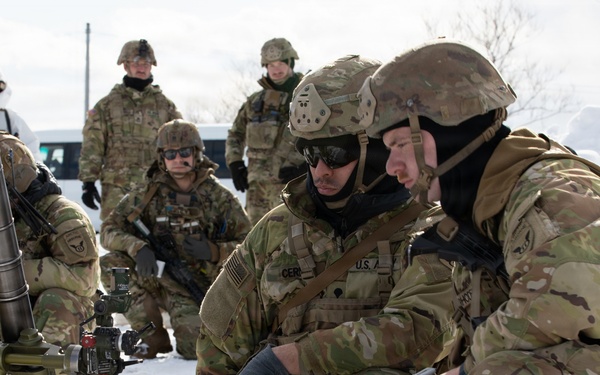 Fire Support Exercise at North Wind 26