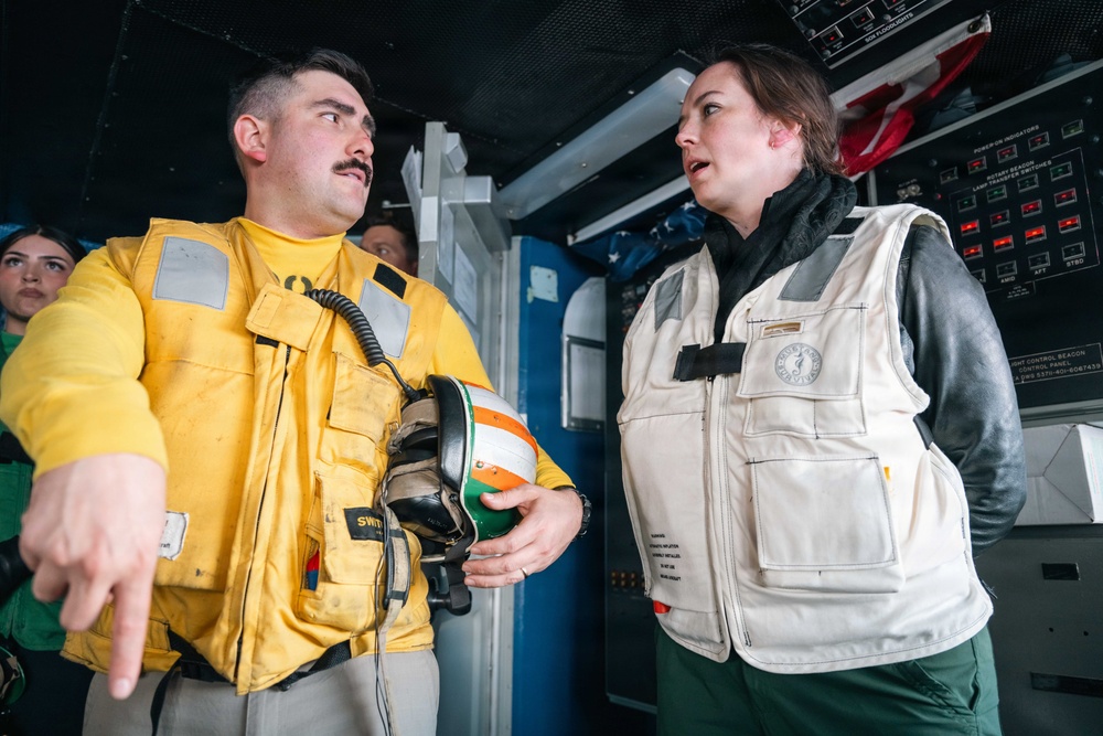 Congressional Staff Visit Theodore Roosevelt