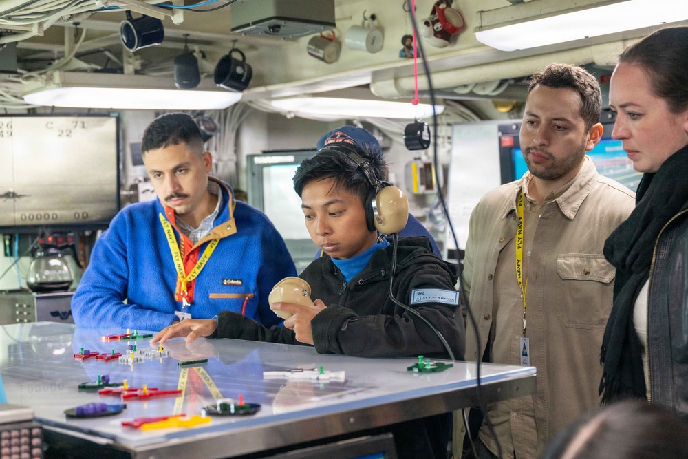 Congressional Staff Visit Theodore Roosevelt