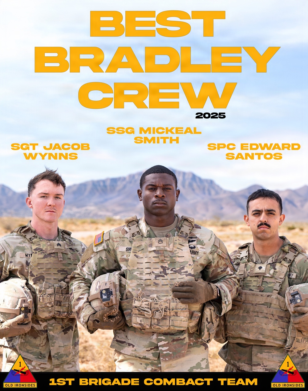 Best Bradley Crew (1-1 ABCT) 26in x 33in