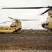 3rd LCT Marines conduct air insert training with U.S. Army CH-47 Chinooks