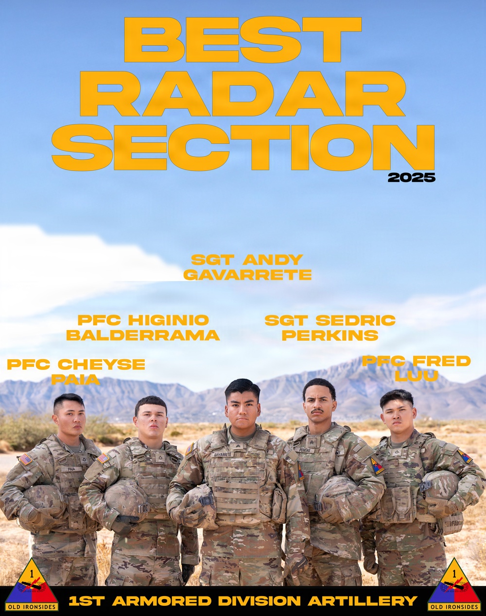 Best Radar Section (DIVARTY) 26in x 33in