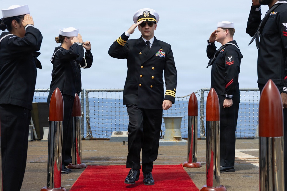 Spruance conducts routine operations