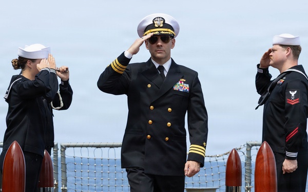 Spruance conducts routine operations