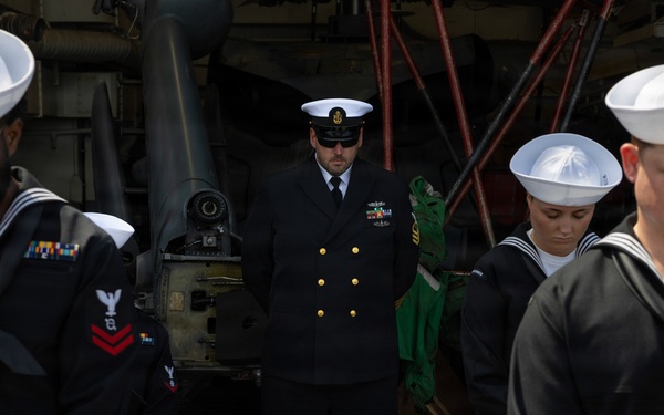 Spruance conducts routine operations