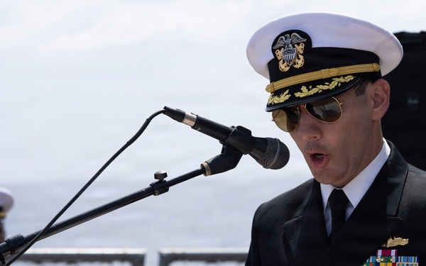 Spruance conducts routine operations