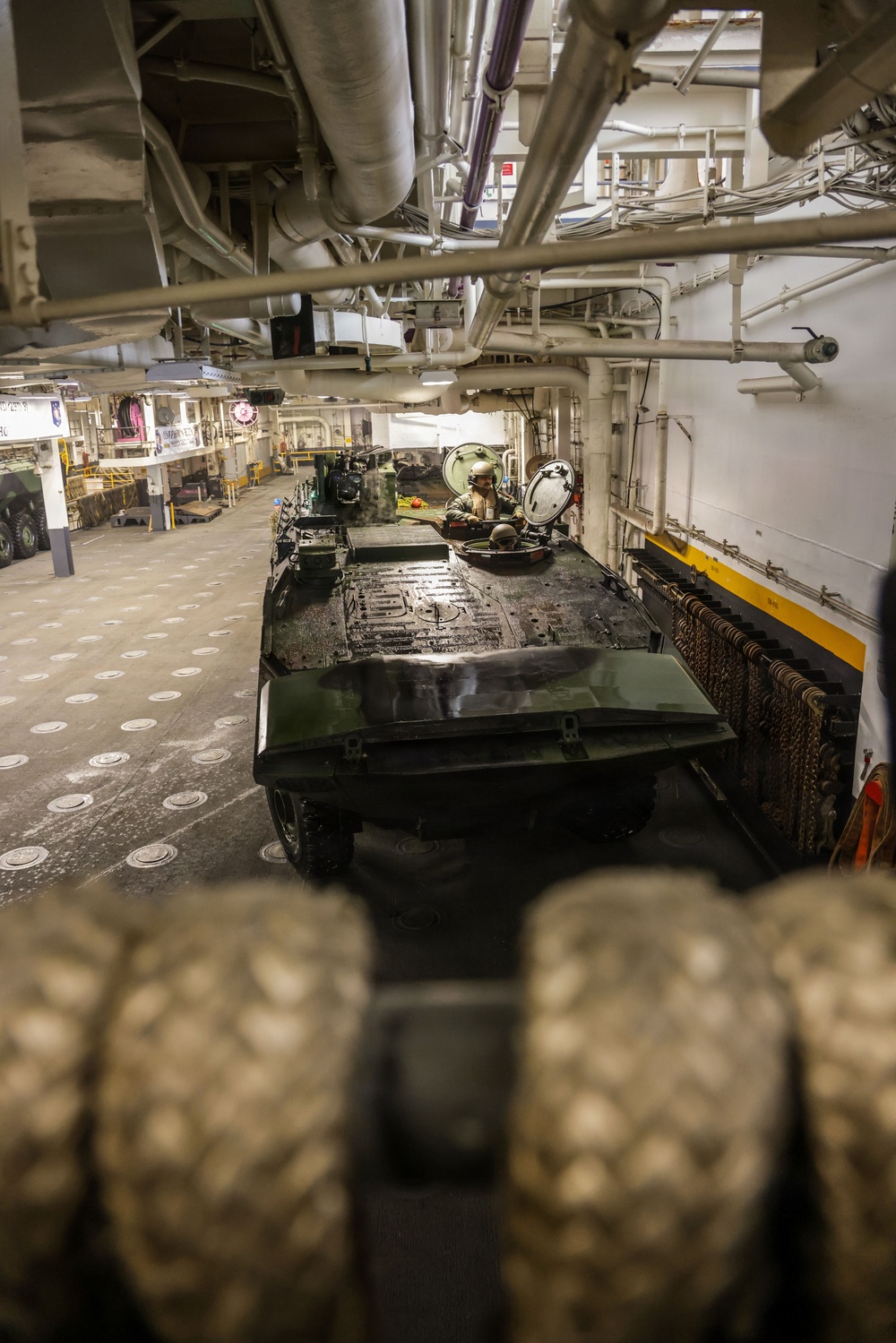 QUART 26.2: 3rd Assault Amphibian Battalion ship to ship transfer aboard USS Makin Island