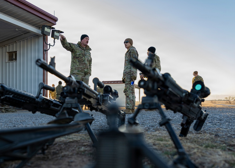 75th Field Artillery M240 Qualifation