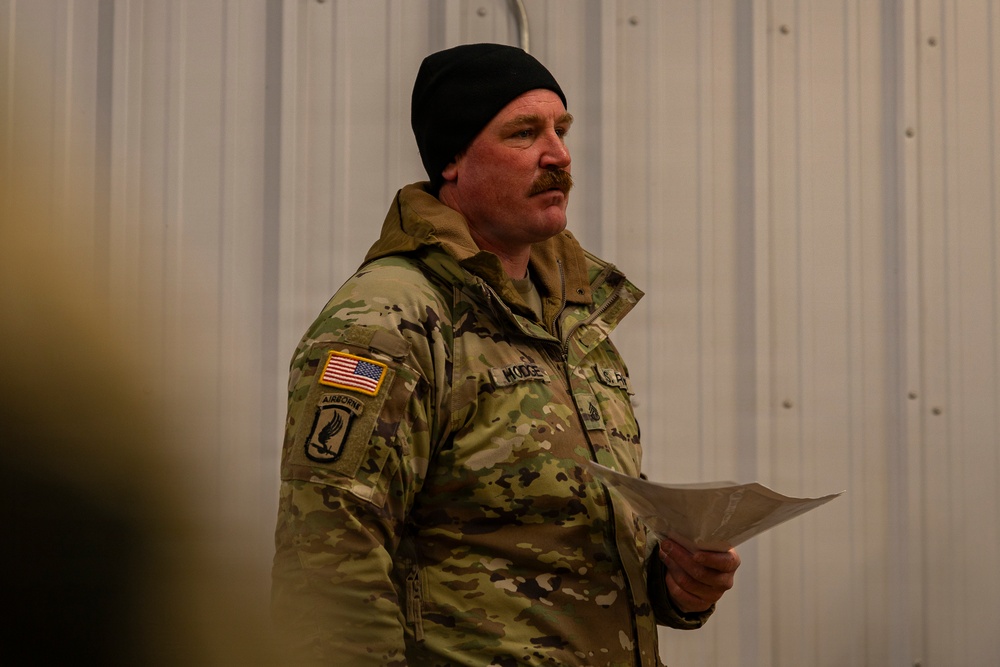 75th Field Artillery M240 Qualifation