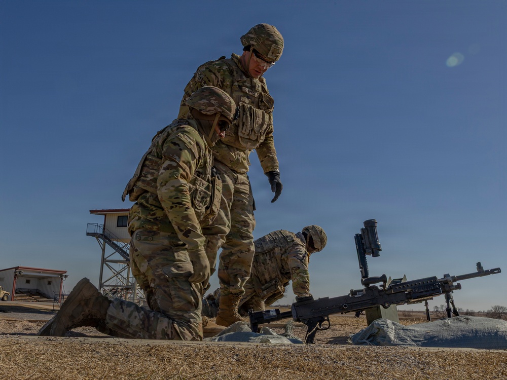 75th Field Artillery M240 Qualifation