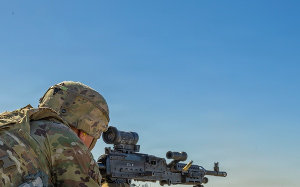 75th Field Artillery M240 Qualifation