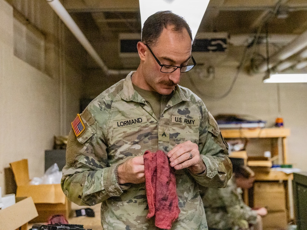 75th Field Artillery M240 Qualifation