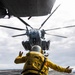 11th MEU Marines, Sailors, and Contractors conduct flight operations aboard USS Portland
