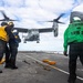 11th MEU Marines, Sailors, and Contractors conduct flight operations aboard USS Portland