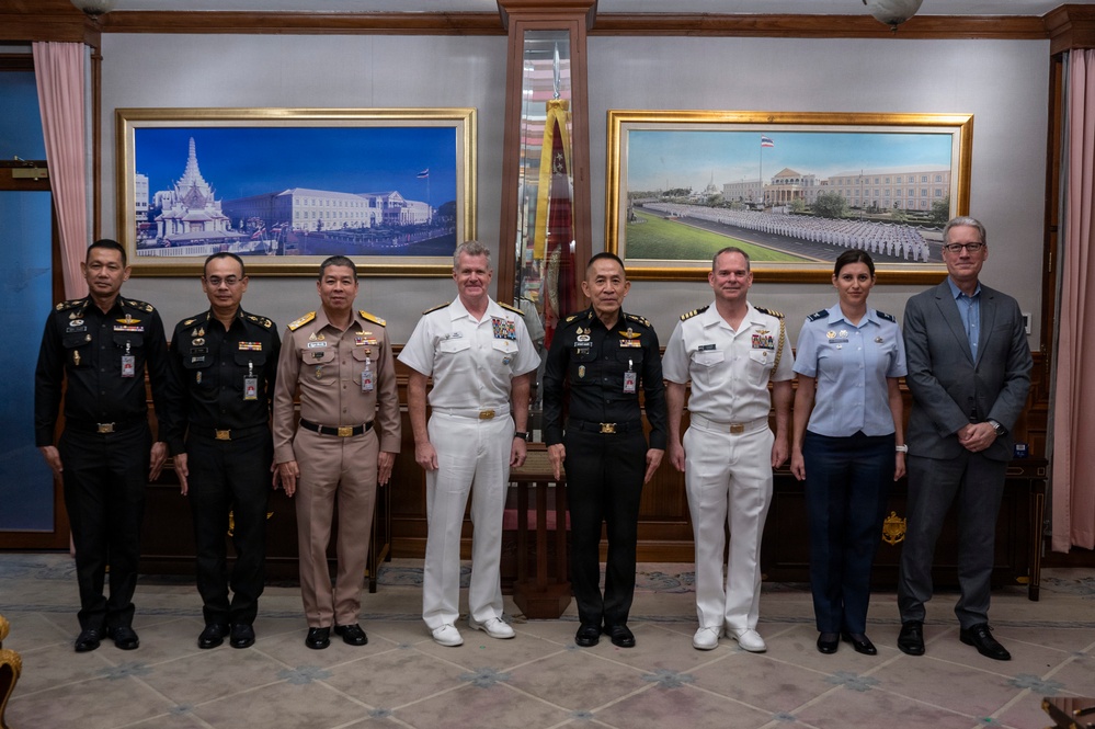 USINDOPACOM commander underscores U.S.-Thai defense partnership during Thailand visit