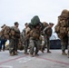 11th MEU Marines Embark the USS Comstock
