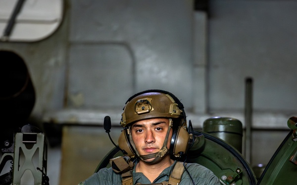 11th MEU Marines, Sailors Conduct Well-Deck Operations Aboard USS Comstock