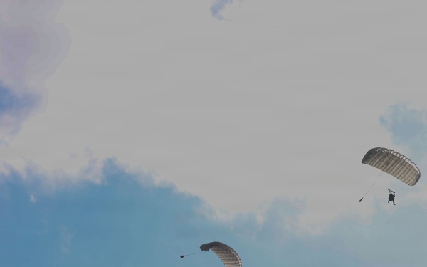 3d Reconnaissance Battalion Executes Military Freefall Jump