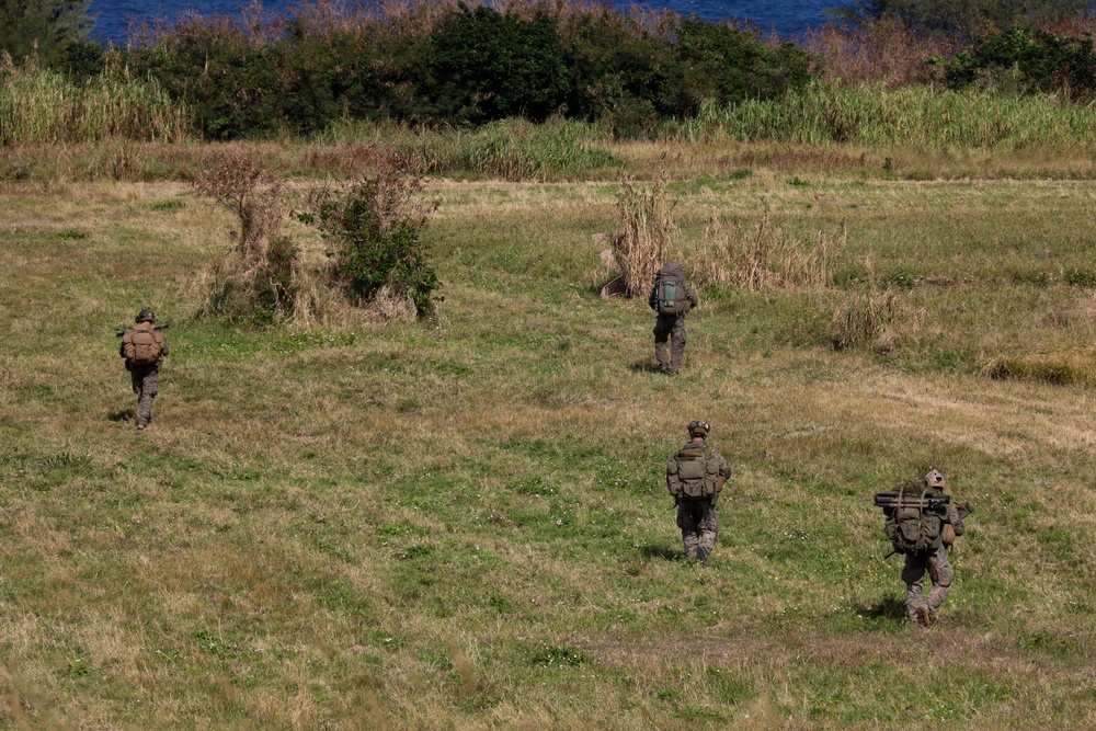 3d Reconnaissance Battalion Executes Military Freefall Jump