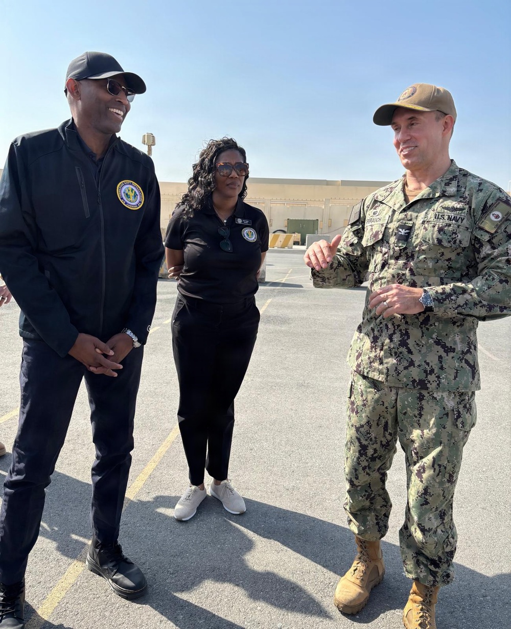 CNIC ED Visits NSA Bahrain