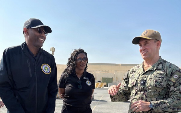 CNIC ED Visits NSA Bahrain