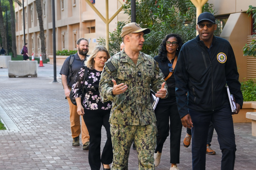 CNIC ED Visits NSA Bahrain