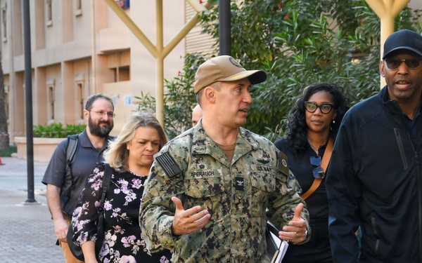 CNIC ED Visits NSA Bahrain