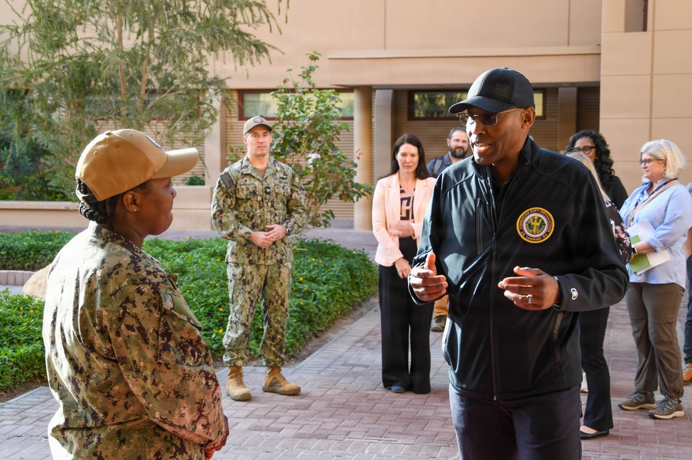 CNIC ED Visits NSA Bahrain