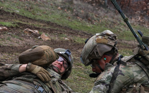 1st Infantry Division Conducts Combined Arms Live Fire Exercise at Novo Selo Training Area