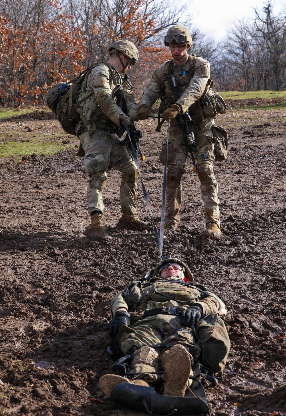 1st Infantry Division Conducts Combined Arms Live Fire Exercise at Novo Selo Training Area