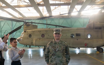 12th CAB HHC Conducts Change of Responsibility, Honors Departing Leaders, and Promotes New 1st Sergeant