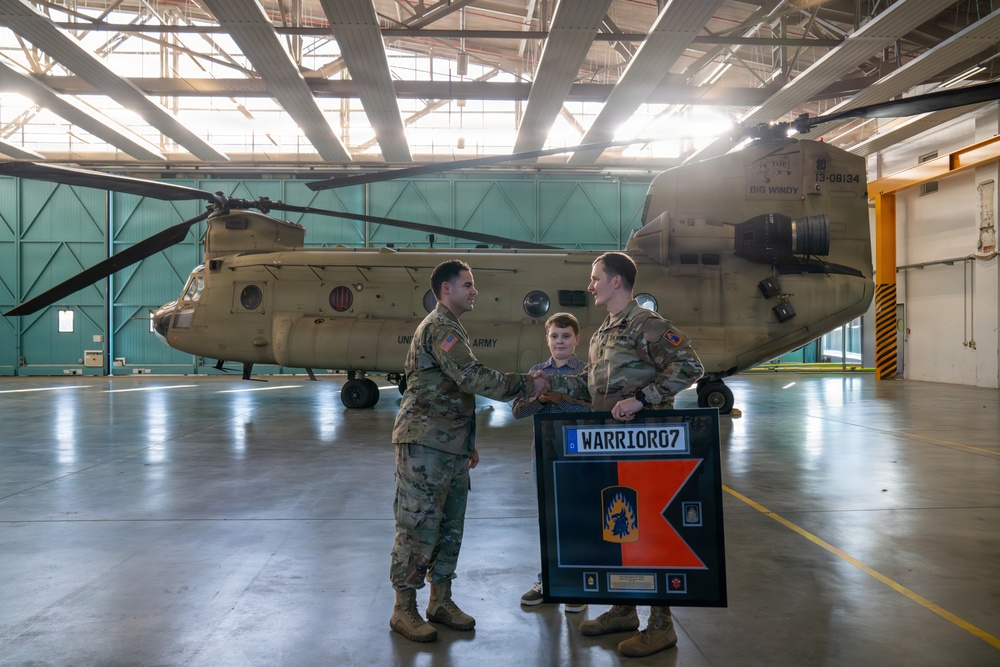 12th CAB HHC Conducts Change of Responsibility, Honors Departing Leaders, and Promotes New 1st Sergeant