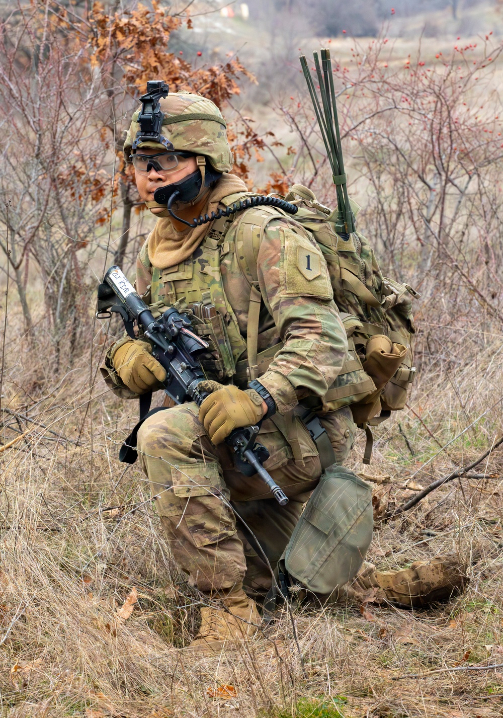 1st Infantry Division Conducts Combined Arms Live Fire Exercise at Novo Selo Training Area