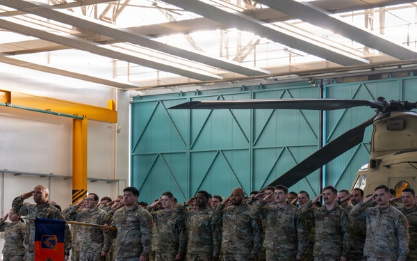 12th CAB HHC Conducts Change of Responsibility, Honors Departing Leaders, and Promotes New 1st Sergeant