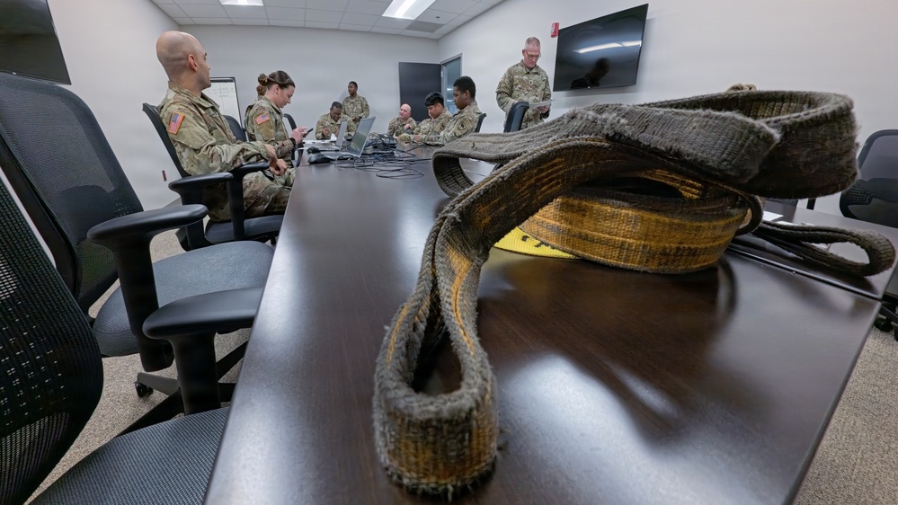 South Carolina National Guard Soldiers prepare to respond to winter weather event in Upstate