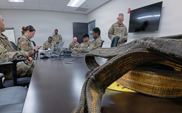 South Carolina National Guard Soldiers prepare to respond to winter weather event in Upstate