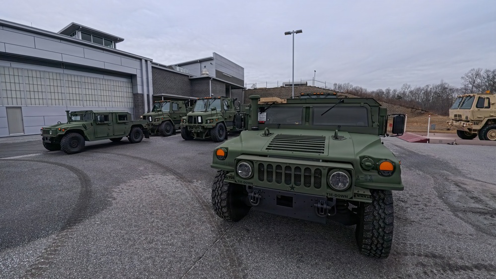 South Carolina National Guard Soldiers prepare to respond to winter weather event in Upstate