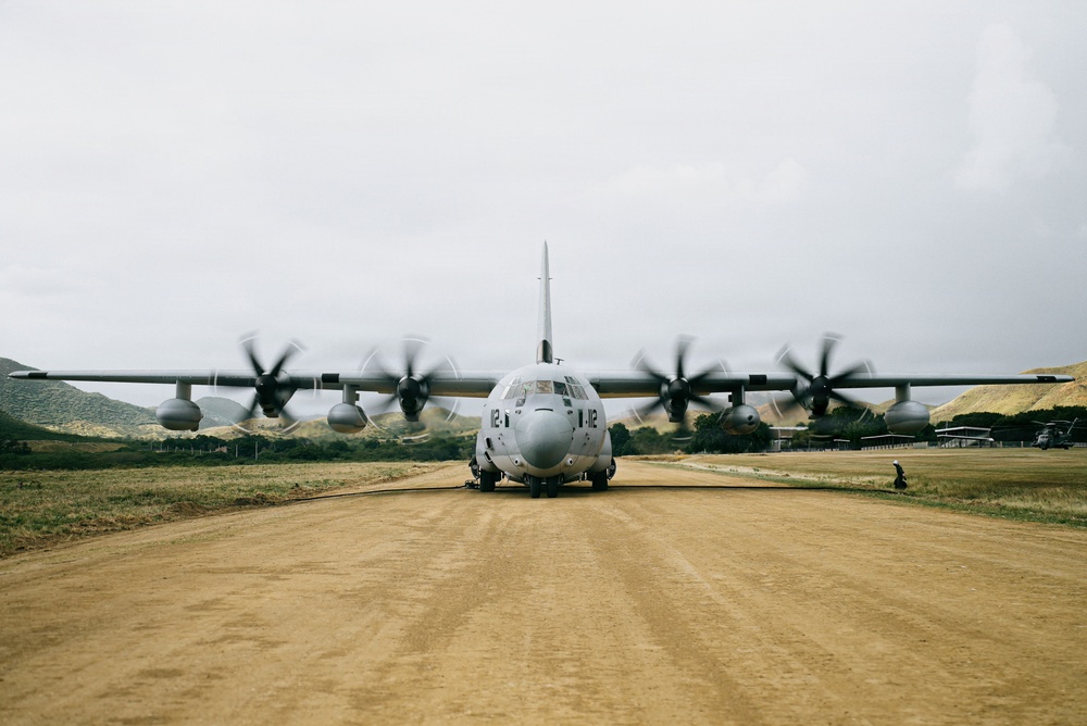 22nd MEU(SOC) | VMM-263 (Rein.) Air Delivery Ground Refueling Exercise