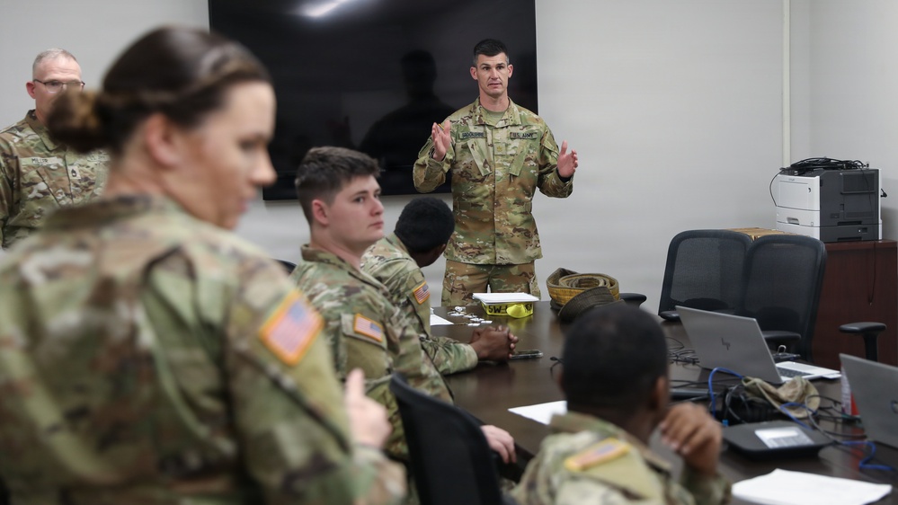 South Carolina National Guard Soldiers prepare to respond to winter weather event in Upstate