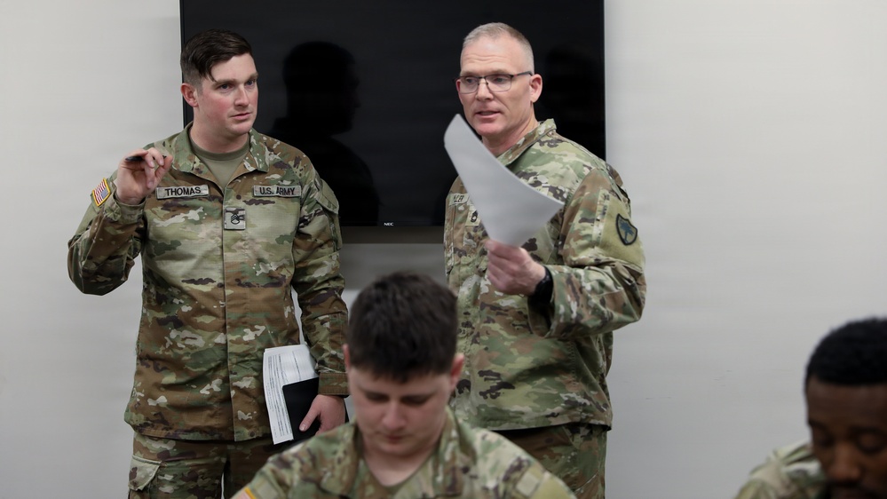 South Carolina National Guard Soldiers prepare to respond to winter weather event in Upstate