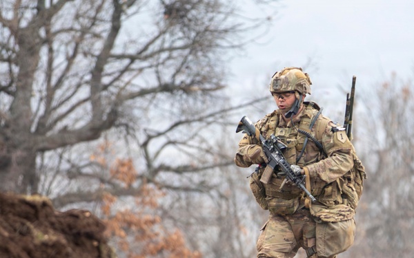 1st Infantry Division Conducts Combined Arms Live Fire Exercise at Novo Selo Training Area