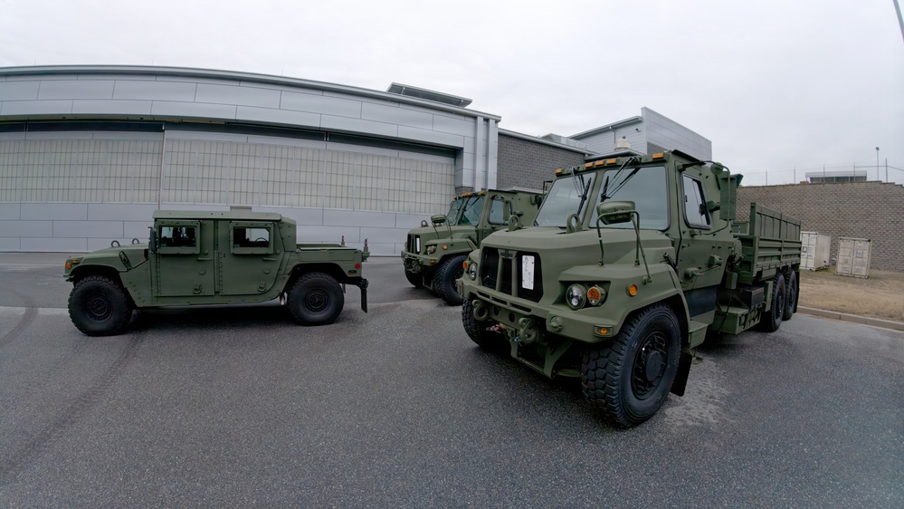 South Carolina National Guard Soldiers prepare to respond to winter weather event in Upstate