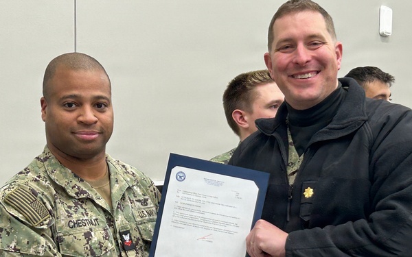 NRC Fallon January Drill Weekend Promotion Ceremony