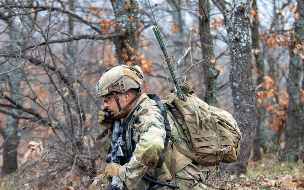 1st Infantry Division Conducts a Combined Arms Live Fire Exercise at Novo Selo Training Area