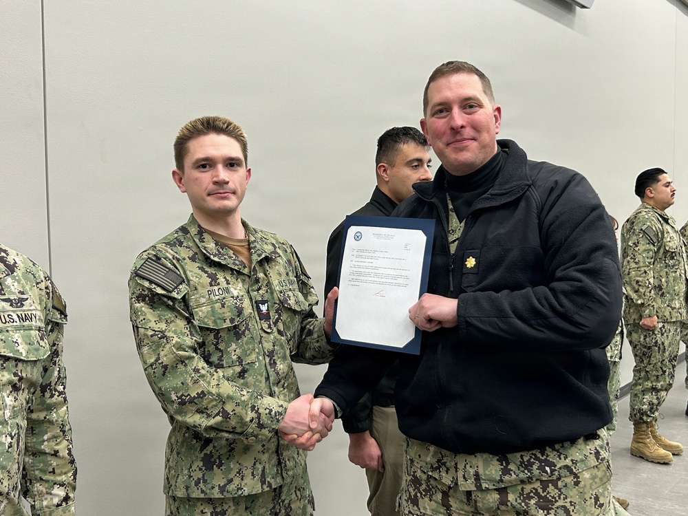 NRC Fallon January Drill Weekend Promotion Ceremony