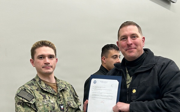 NRC Fallon January Drill Weekend Promotion Ceremony