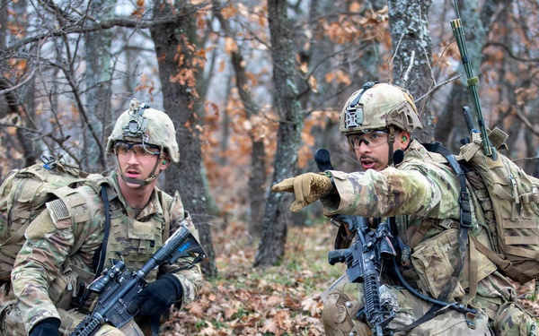 1st Infantry Division Conducts a Combined Arms Live Fire Exercise at Novo Selo Training Area